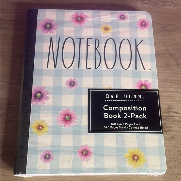 Rae Dunn Purple Composition Book 2-Pack - Picture 3 of 5